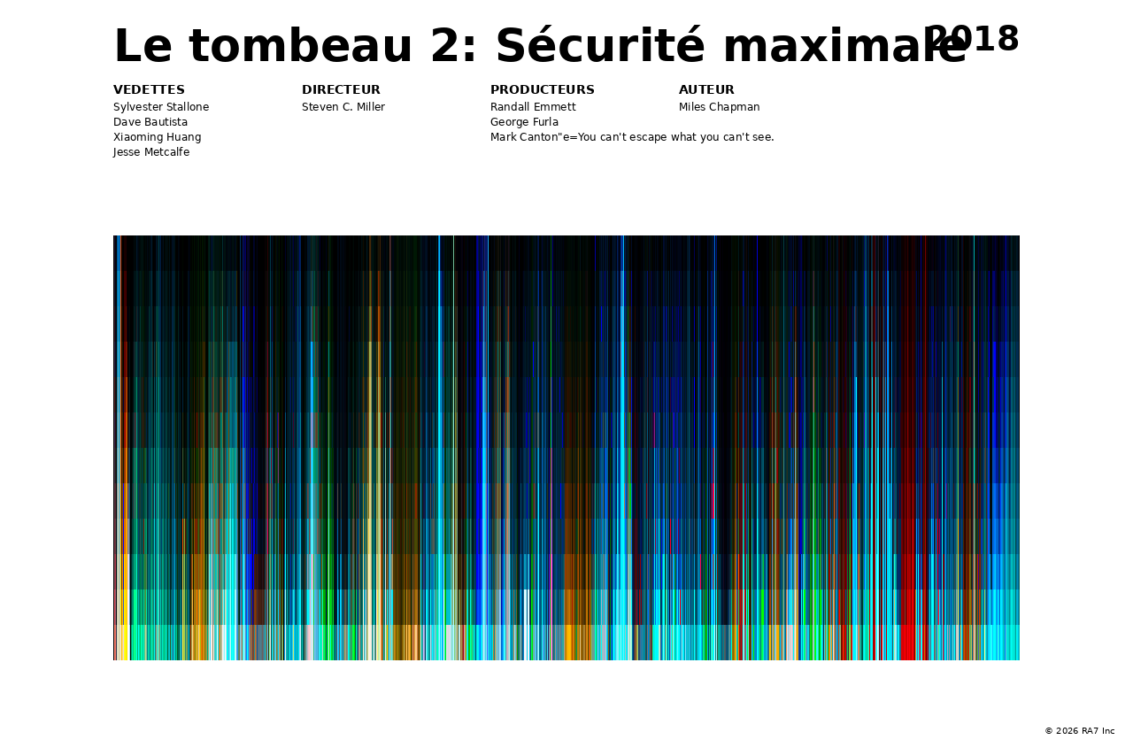Aperçu de l’affiche pour Le tombeau 2: Sécurité maximale